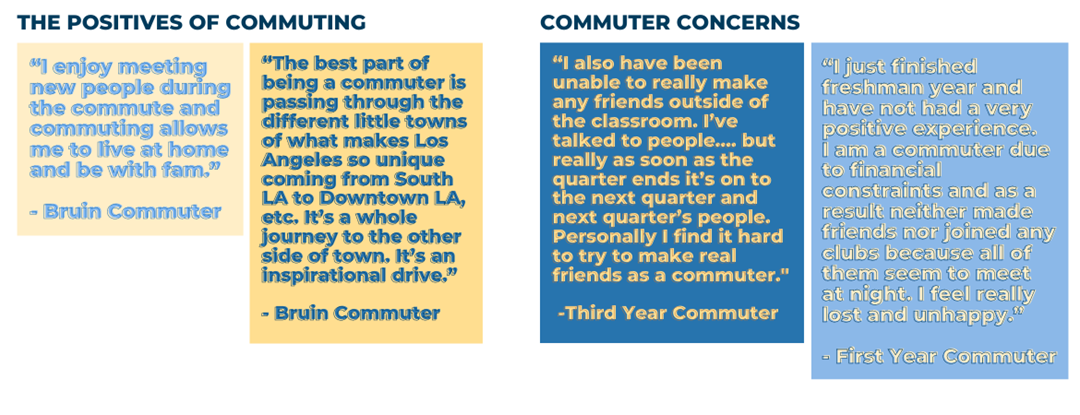 The Positives of Commuting and Commuter Concerns