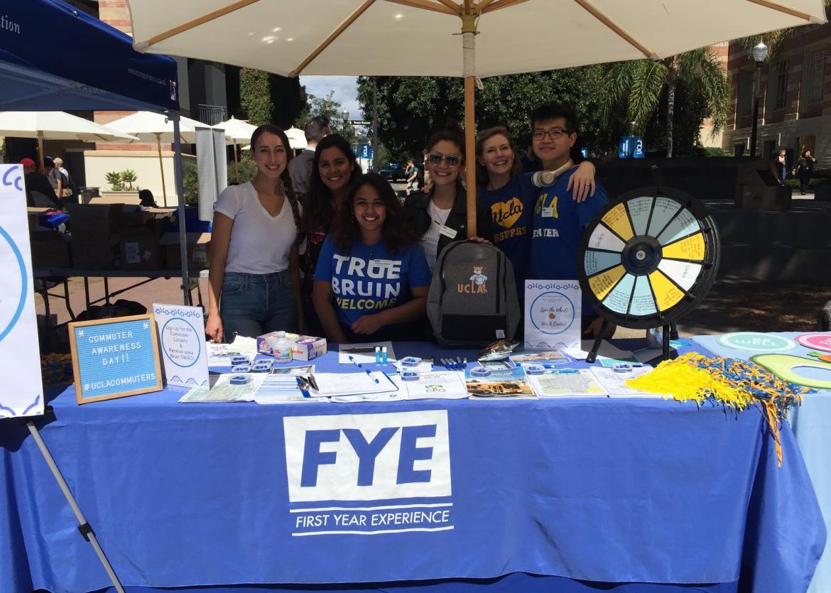 First Year Experience Commuter Student Awarenes Day Booth