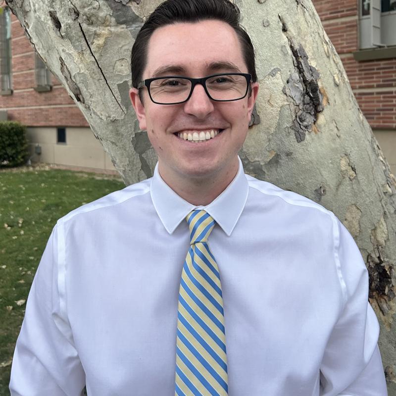 Portrait of Philip Goodrich, Manager of Campus Life Initiatives