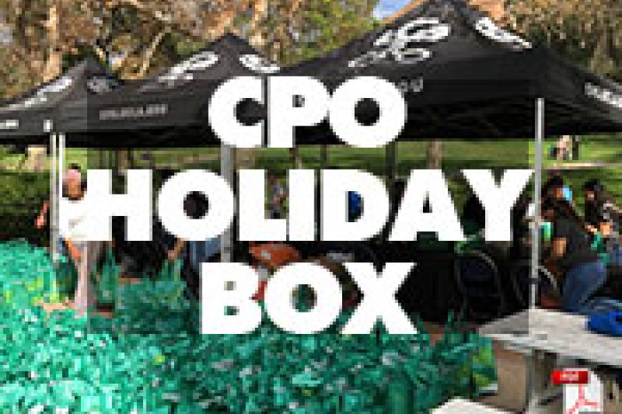CPO Holiday Box Report